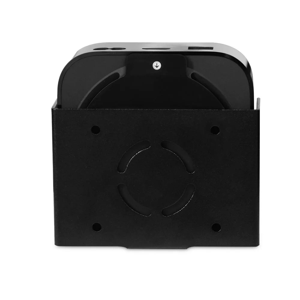 For Apple TV Box Wall-Mounted Hanger Acrylic+Metal Hanging Holder Stable Mounting Bracket - 3