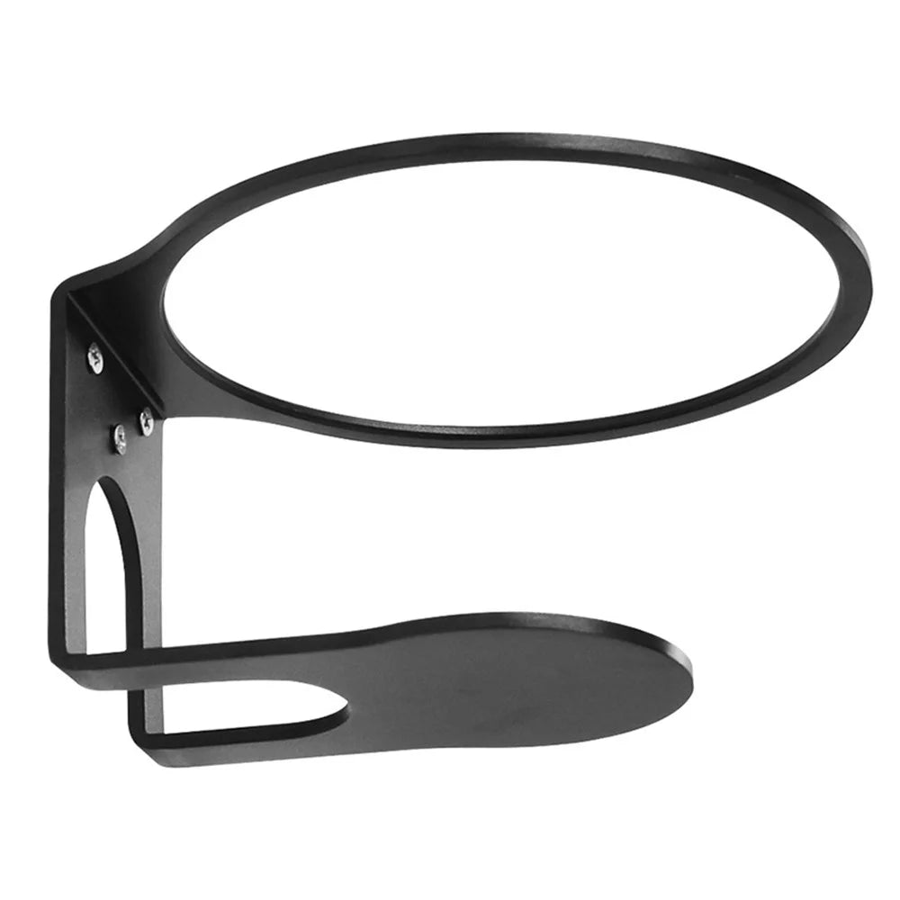 For Apple HomePod 2 2023 Speaker Aluminum Alloy Wall Hanger Wall-Mounted Hanging Holder Mounting Bracket - Black - 2