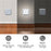 Square Human Infrared Sensor Light Smart Home Wardrobe Aisle Light Control Lamp Creative Night Light - Silver / White Light - 5