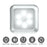 Square Human Infrared Sensor Light Smart Home Wardrobe Aisle Light Control Lamp Creative Night Light - Silver / White Light - 7