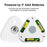 3Pcs / Set Triangle Motion Sensor Light Simple Smart Home Fashion Bedside Lamp Creative Magnetic Sensor LED Night Light - Warm Light - 3