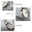 LADEON Sapphire Crystal Glass Men Watch Stylish Stainless Steel Mechanical Wrist Watch - Steel Color LAD10025 - 5