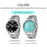 LADEON Sapphire Crystal Glass Waterproof Men Watch Stainless Steel Mechanical Round Wrist Watch - Steel Color LAD10027 - 3