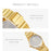 LIEBIG L1024 Fashion Couple Wrist Watch Stainless Steel Strap Analogue Quartz Watch - Luminous Dial / Men - 3