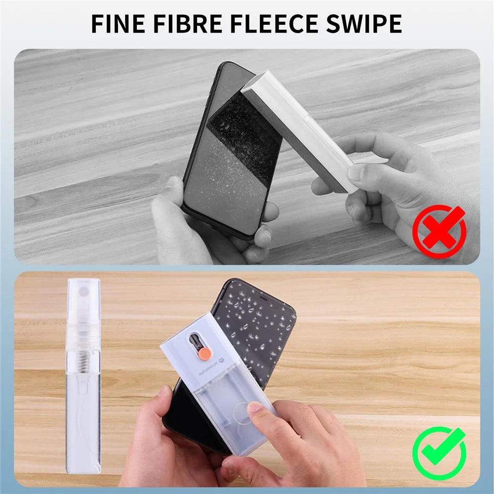 AHASTYLE WG121 10-in-1 Earphone Phone Keyboard Dust Removal Pen Brush Multifunction Cleaning Tool - White - 5