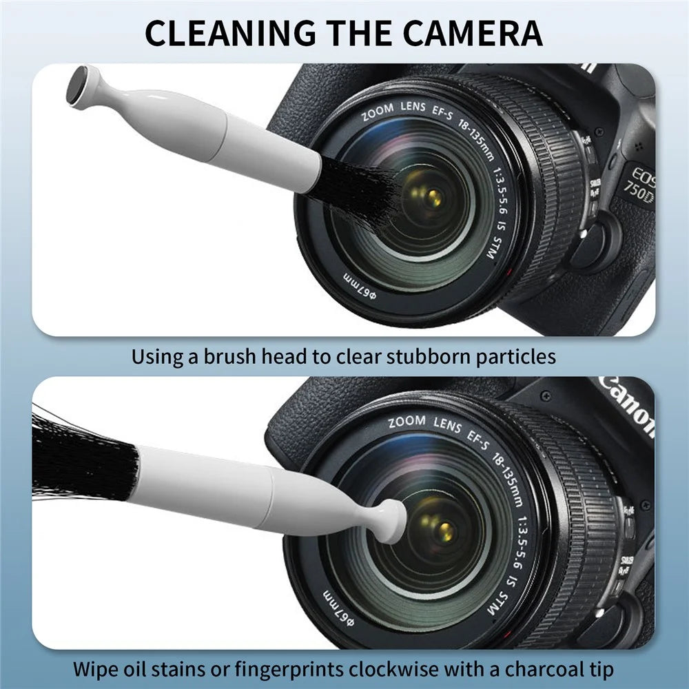 AHASTYLE WG121 10-in-1 Earphone Phone Keyboard Dust Removal Pen Brush Multifunction Cleaning Tool - White - 7