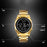 SKMEI 1611 Simple Business Men Watch Multifunctional Steel Strap Electronic Watch with Luminous Display - Black - 6