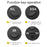 2 In 1 Charging Turntable Rotary Jewelry Display Stand Photograph Accessories with Remote Control - Black - 4