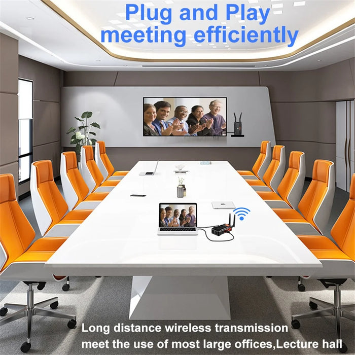 BOVBOX 900S Wireless Screen Casting Wireless Display Dongle Adapter HD Video Transmitter Receiver - US Plug - 7