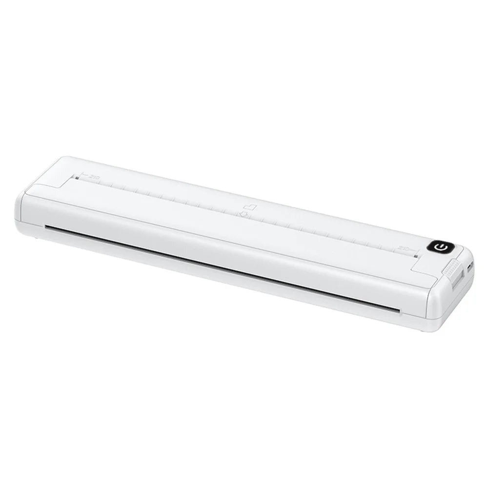 A4 Inkless Printer Portable Thermal Paper Printer Compact Pocket Student Mini Printer - 1