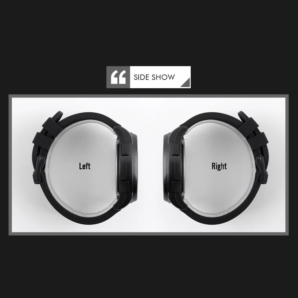 SKMEI 1257 Outdoor Multifunction Electronic Watch 50m Waterproof Sports Watch - Black - 7