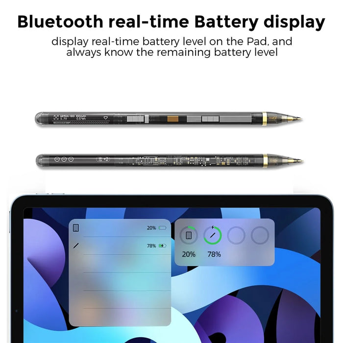 AHASTYLE PE03 Stylus Pen for Apple Tablet 2018-2022 , Magnetic Wireless Charging Pencil with Bluetooth-compatible Function - 2