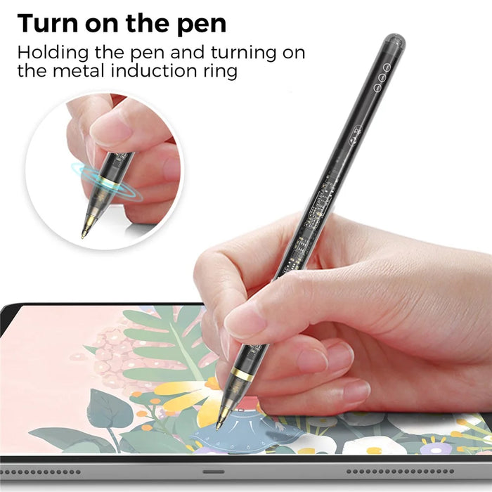AHASTYLE PE03 Stylus Pen for Apple Tablet 2018-2022 , Magnetic Wireless Charging Pencil with Bluetooth-compatible Function - 3