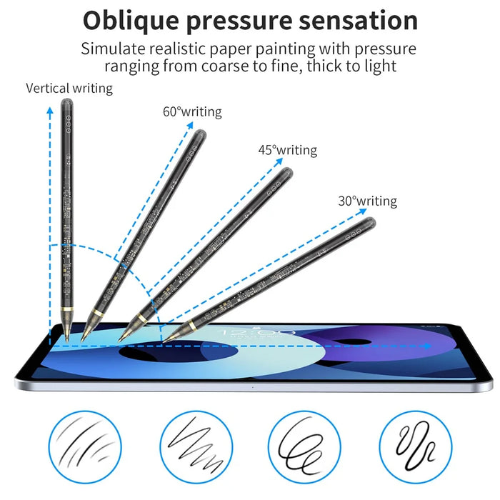 AHASTYLE PE03 Stylus Pen for Apple Tablet 2018-2022 , Magnetic Wireless Charging Pencil with Bluetooth-compatible Function - 5
