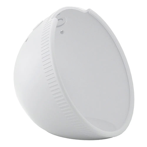 Silicone Case for Amazon Echo Pop Bluetooth-compatible Speaker Anti-scratch Protective Cover - White - 1