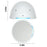 Silicone Case for Amazon Echo Pop Bluetooth-compatible Speaker Anti-scratch Protective Cover - White - 6