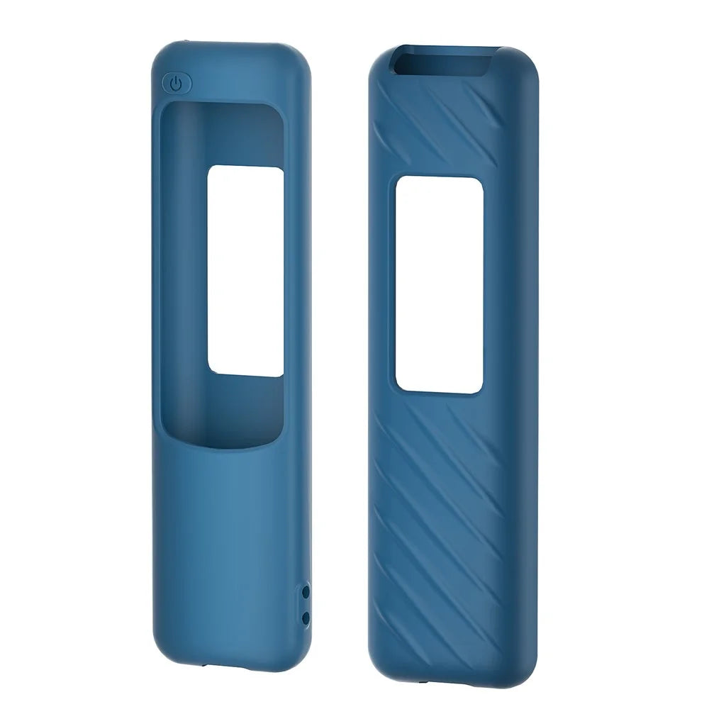 For Samsung BN59-01432A Remote Control Drop-proof Case Soft Silicone Protective Cover - Blue - 1