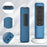 For Samsung BN59-01432A Remote Control Drop-proof Case Soft Silicone Protective Cover - Blue - 4