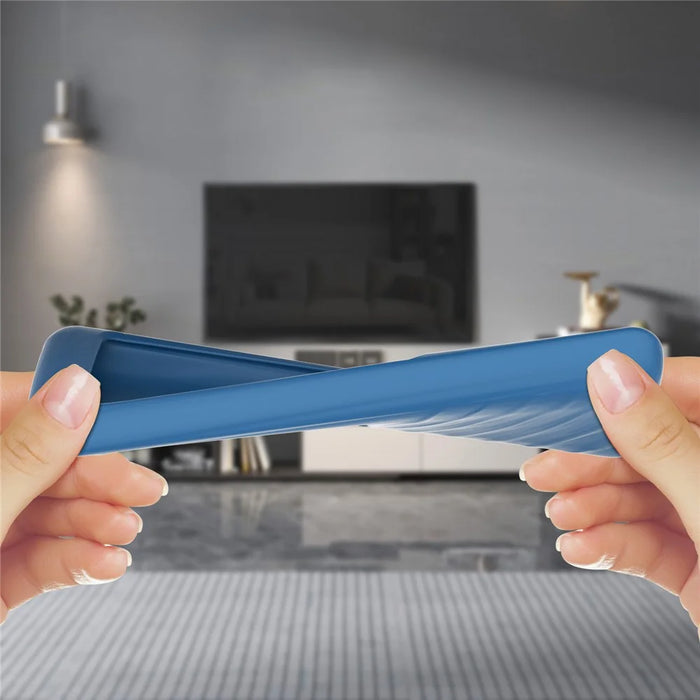 For Samsung BN59-01432A Remote Control Drop-proof Case Soft Silicone Protective Cover - Blue - 5