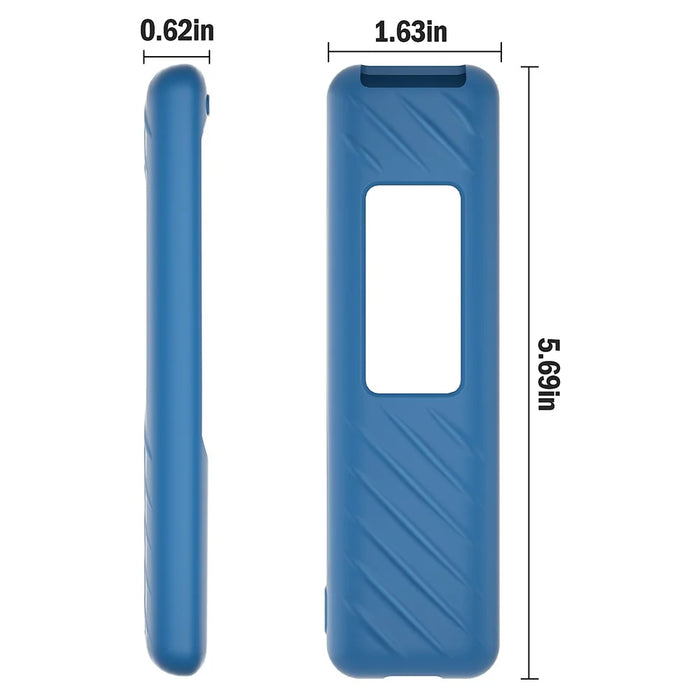 For Samsung BN59-01432A Remote Control Drop-proof Case Soft Silicone Protective Cover - Blue - 7