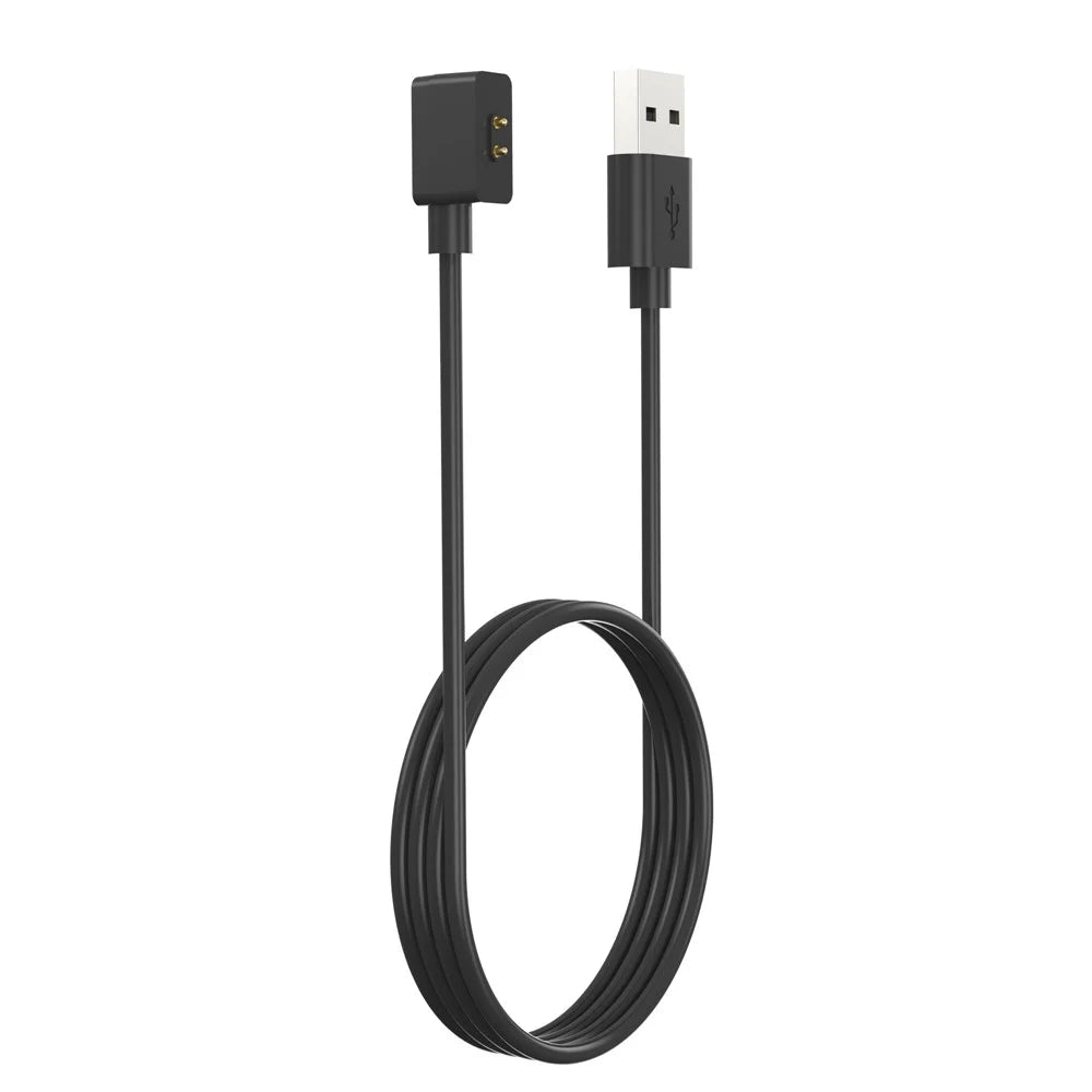 Magnetic Charger for Xiaomi Redmi Watch 3 Lite / Watch 3 Active , 1m Smart Watch Charging Cable Accessories - Black - 3
