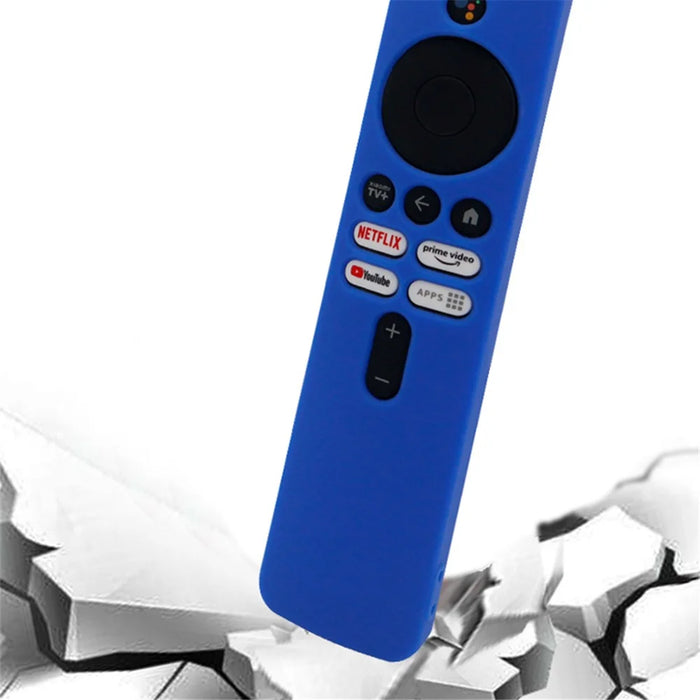 Silicone Protective Cover for Xiaomi TV Box S 2nd Gen Remote Controller Anti-scratch Sleeve - Blue - 2