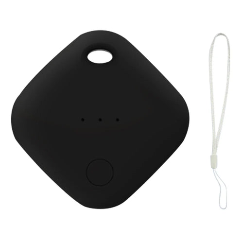 itag08 Portable Pet Tracker Bluetooth-compatible Item Finder for Apple Device Anti-Loss Locator - Black - 1