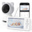 BABY5 5 inch Display Baby Monitor Two-Way Voice Camera APP Remote Monitoring Watcher - Grey / US Plug - 1