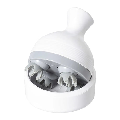 JH-T1 Stress Relieve Electric Head Massager for Scalp Body Shoulder Neck Pet Cat Dog, Upgrade Grey Claw - 1