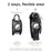 For AirTag Bluetooth-compatible Tracker Protective Case TPU + PC IP67 Waterproof Locator Cover ST - Black - 3