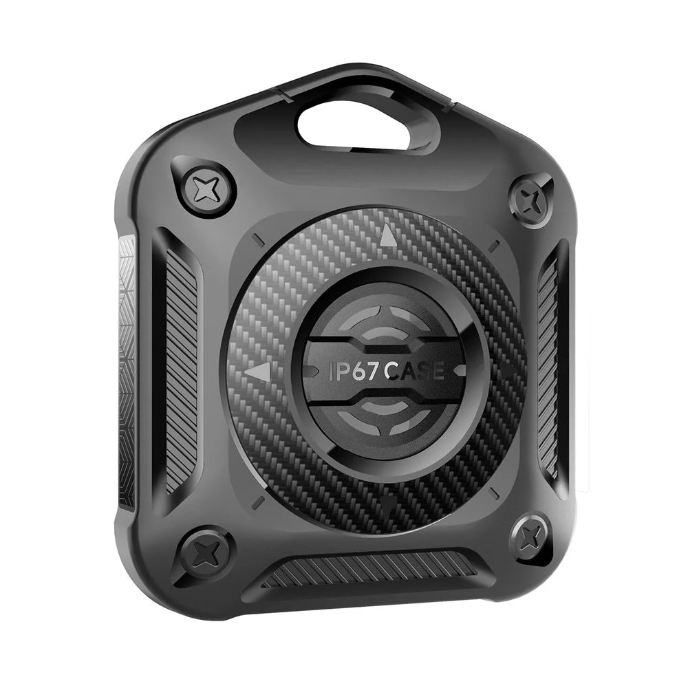 IP67 Waterproof Protective Case for AirTag Bluetooth-compatible Tracker TPU + PC Locator Protective Cover - 2