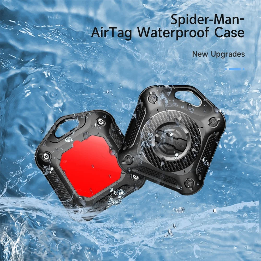 IP67 Waterproof Protective Case for AirTag Bluetooth-compatible Tracker TPU + PC Locator Protective Cover - 3