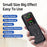 Handheld Plastic Nuclear Radiation Detector Color Display Rechargeable Radioactive Geiger Tester - Black - 2