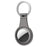 AHASTYLE WG35 For Apple AirTag Bluetooth-compatible Tracker TPU Case Transparent Locator Protective Cover - Transparent Black - 1