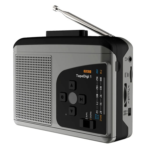 EZCAP 234 Cassette Tape to MP3 Save to TF Card Stereo Converter Cassette Tape Player AM / FM Radio - 1