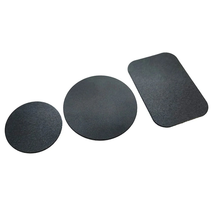 100Pcs Phone Metal Plate for Magnetic Wireless Charger Car Phone Holder Adhesive Metal Sheet - Black / 42mm - 5