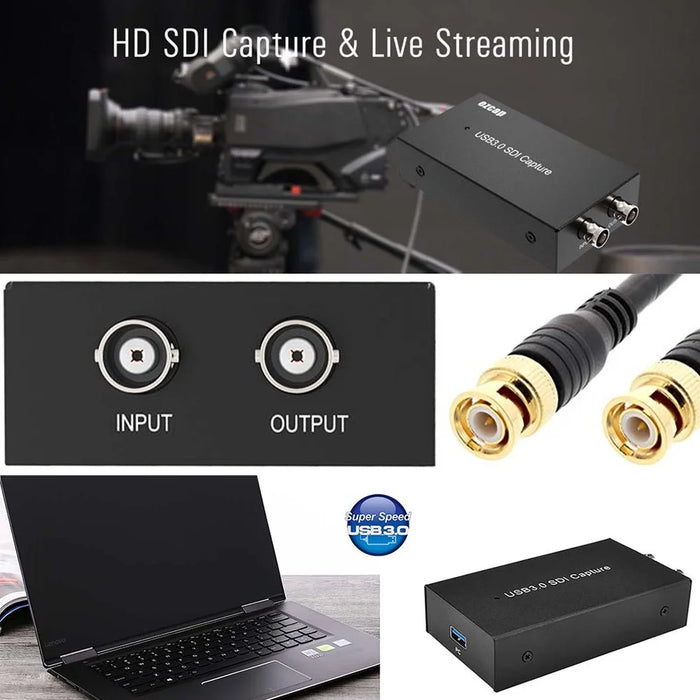 EZCAP 262 SDI to USB 3.0 Video Capture Card 1080P HD Video Recorder Box for Live Streaming - 6