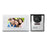 N1 7 Inches Doorbell Camera Video Intercom System for Villa Home Office Apartment - UK Plug - 1
