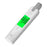9766 Portable Breath Alcohol Tester 3-Color Indicator High-Precision Alcohol Tester with LED Display - White - 1