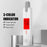 9766 Portable Breath Alcohol Tester 3-Color Indicator High-Precision Alcohol Tester with LED Display - White - 4