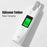 9766 Portable Breath Alcohol Tester 3-Color Indicator High-Precision Alcohol Tester with LED Display - White - 6