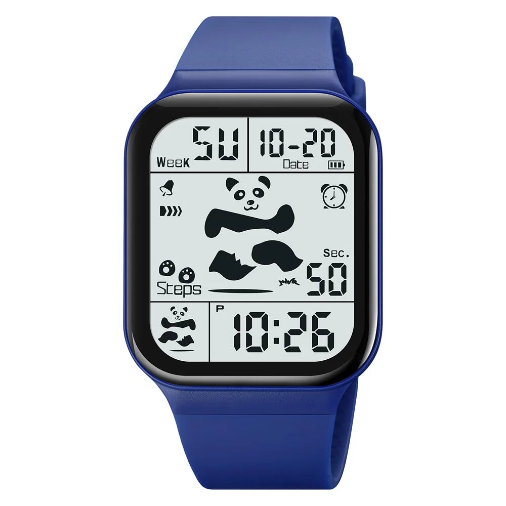 SKMEI 2216 Multi-functional Electric Watch 30m Waterproof Sport Watch for Student - Blue - 1