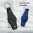 For Apple AirTag Silicone Case Bluetooth-compatible Tracker Cover Litchi Texture Waterproof Key Container with Buckle - Black - 5