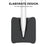 AHASTYLE BD01 For Apple Pencil (2nd Generation) / (1st Generation) Silicone Storage Holder Desktop Stylus Pen Vertical Stand - Black - 3