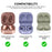 AHASTYLE WG89 For Samsung Galaxy Buds Pro / Buds Live / Buds2 / Buds Pro 2 Case TPU Earbud Storage Cover - Glitter - 7