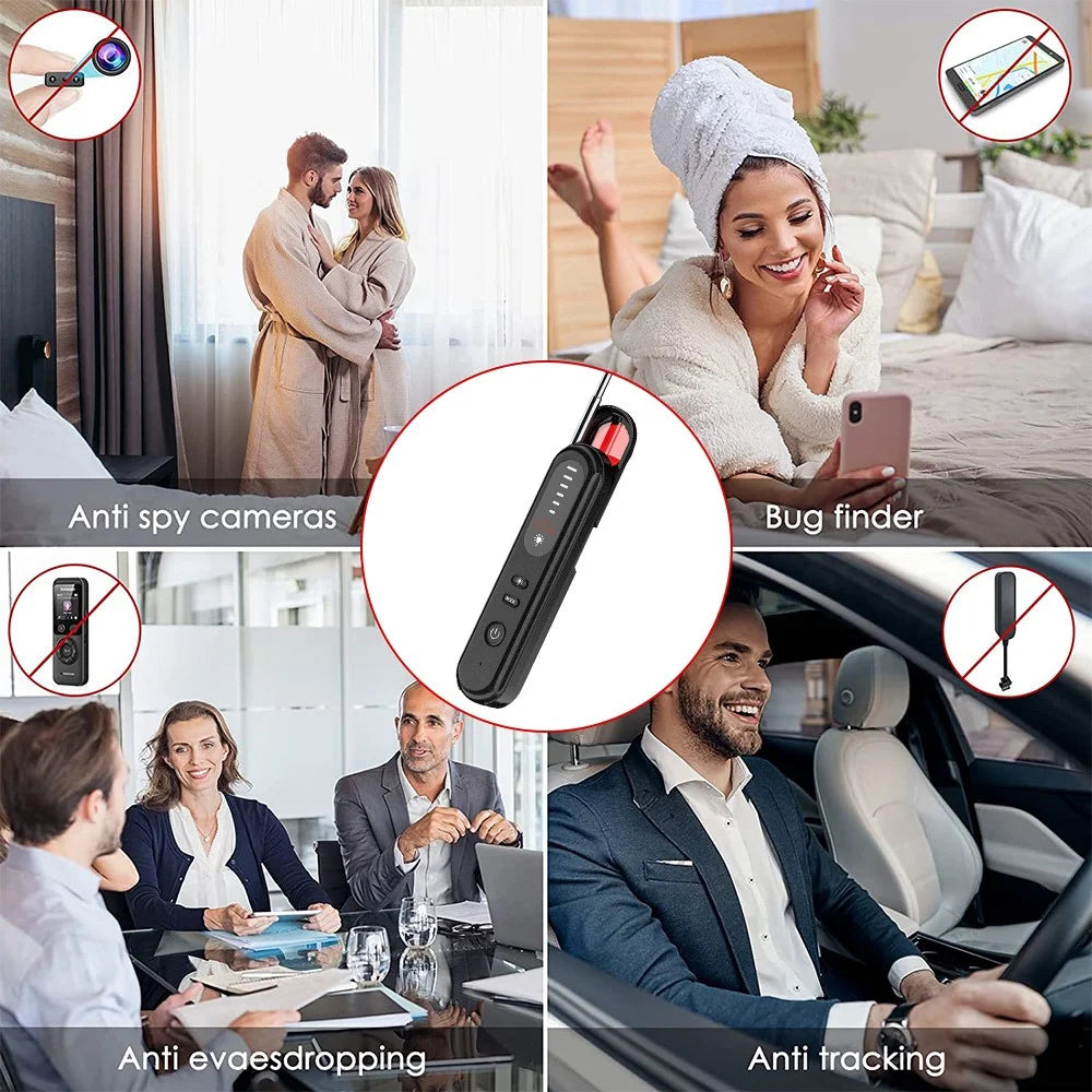 T01 Wireless Signal Scanner Infrared Scanning Tool Hidden Camera Detector for Home Travel Hotel - 3