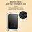 CACAZI FA29PRO Home Wireless Doorbell 5 Volume Levels Chime Door Bell Kit with 2 Transmitters+1 Receiver - Gold / EU Plug - 4