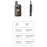 CRWSTA T70 5W Portable Mini Walkie Talkie Long Range Handheld Two Way Radio - Black / EU Plug - 7