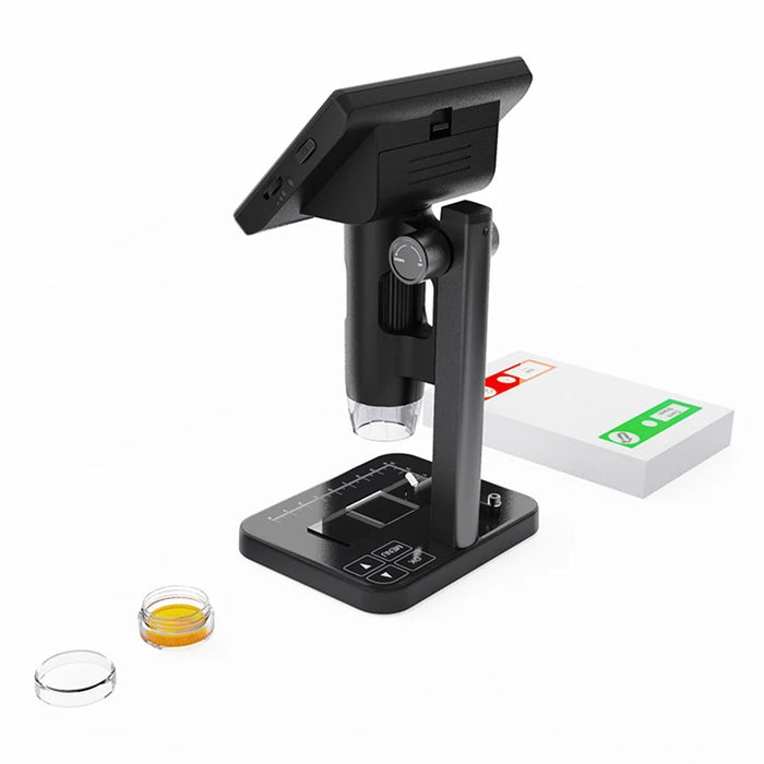 MS03 High Definition Digital Microscope 5-Inch IPS Screen 8000X Magnifying Biological Microscope - 2