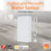 NEO NAS-WS05BH Tuya HomeKit and ZigBee Water Flood Sensor Smart Dual Mode Water Detector Flood Alarm (Without Battery) - 2